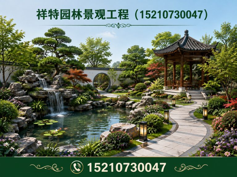 安国市人工湖喷泉展示图